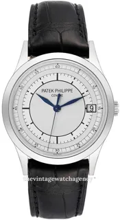 Patek Philippe Calatrava 5296G-001 38mm White gold Silver