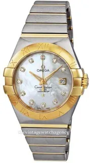 Omega Constellation 123.20.31.20.55.002 31mm Yellow gold and Stainless steel White