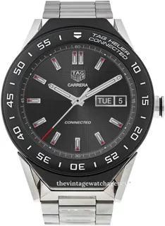 TAG Heuer Carrera SBF8A8001.10BF0608 45mm Titanium Black