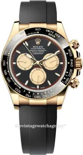 Rolex Daytona 126518LN-0004 40mm Ceramic and Yellow gold Black