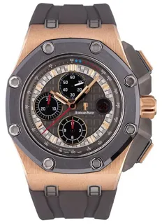 Audemars Piguet Royal Oak Offshore 26568OM.OO.A004CA.01 44mm Ceramic and Rose gold and Titanium Gray