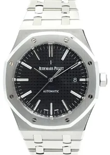 Audemars Piguet Royal Oak Selfwinding 15400ST.OO.1220ST.01 ( OAK  ) 41mm Steel Black