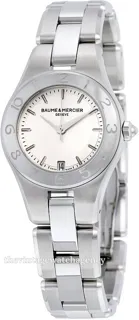 Baume & Mercier Linea M0A10009 27mm Steel Silver