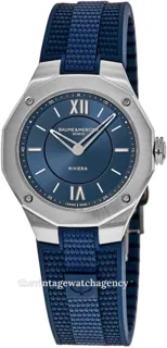 Baume & Mercier Riviera M0A10689 36mm Stainless steel Blue