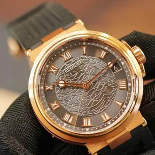 Breguet Marine 5517BR/G3/5ZU 40mm Rose gold Gray