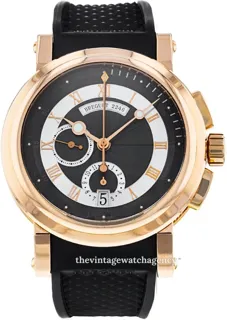 Breguet Marine 5827BR/Z2/5ZU 42mm Rose gold Black