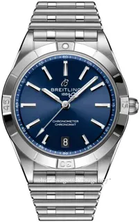 Breitling Chronomat A10380101C1A1 36mm Stainless steel Blue