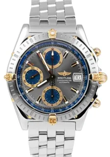 Breitling Chronomat B13352 39mm Gold/Steel Grey