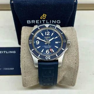 Breitling Superocean A17367D81C1S2 44mm Stainless steel Blue