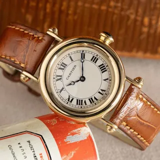 Cartier Diabolo 1460 Yellow gold White