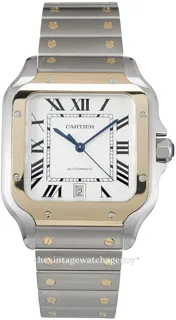 Cartier Santos W2SA0009 40mm Stainless steel Silver