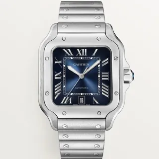 Cartier Santos WSSA0030 40mm Stainless steel Blue