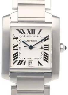 Cartier Tank Française 2302 28mm Steel