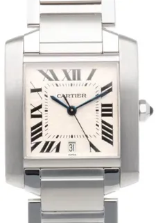 Cartier Tank Française 2302 28mm Steel