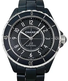 Chanel J12 h3131 42mm Steel Black