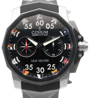 Corum Admiral's Cup Leap Second 48 01.0034 51.5mm Titanium