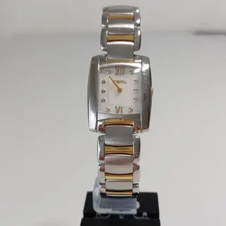 Ebel Brasilia 1215769 23.7mm Yellow gold and Stainless steel White