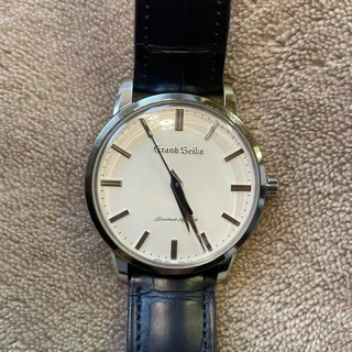 Grand Seiko SBGW253 38mm Steel White