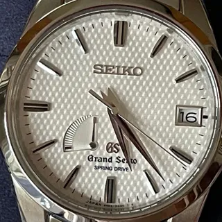 Grand Seiko SBGA025 39.5mm Steel White