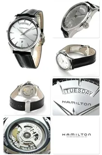 Hamilton Jazzmaster Day Date Auto H42565751 50mm Stainless steel Silver