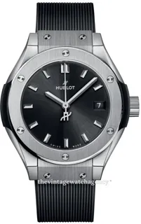 Hublot Classic Fusion 591.NX.1470.RX 29mm brushed/polished steel Black