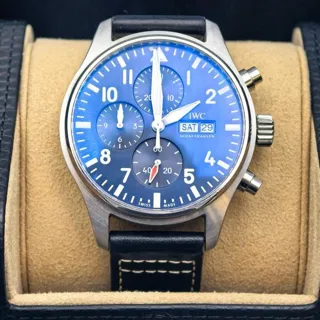 IWC Pilot IW3780-03 43mm Stainless steel Blue