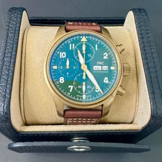 IWC Pilot IW387902 41mm Bronze Green