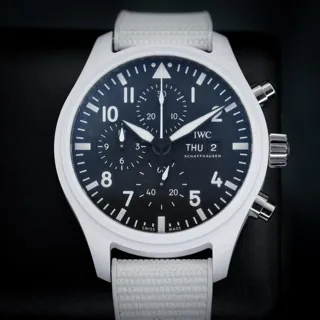 IWC Pilot IW389105 44.5mm Ceramic Black