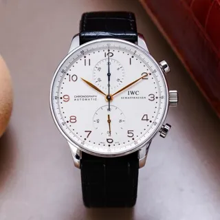 IWC Portugieser IW371401 41mm Stainless steel Silver