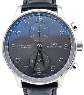 IWC Portugieser IW371413 41mm White gold Silver