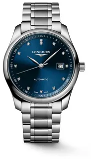 Longines Master Collection L2.793.4.97.6 40mm Stainless steel Blue