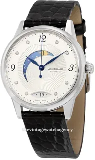 Montblanc Bohème 112512 34mm brushed/polished steel White