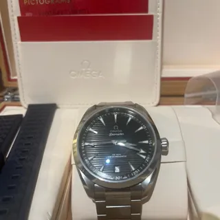 Omega Aqua Terra 220.10.41.21.01.001 41mm Stainless steel Black