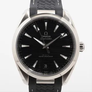 Omega Aqua Terra 220.10.41.21.01.001 40mm Stainless steel Black