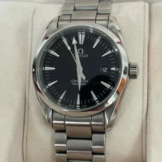 Omega Aqua Terra 2518.50 36mm Steel Black