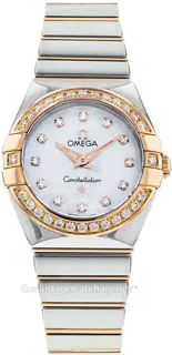 Omega Constellation 123.25.24.60.55.005 24mm Red gold White