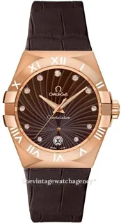 Omega Constellation 123.53.35.60.63.001 35mm Red gold Brown