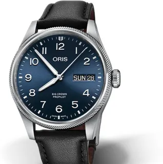 Oris Big Crown 01 752 7760 4065-07 5 22 08LC 44mm Stainless steel Blue