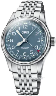 Oris Big Crown 01 754 7741 4065-07 8 20 22 40mm Stainless steel Blue