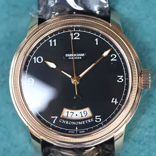 Parmigiani Fleurier C423-1601400HA1441 40.8mm Rose gold Black