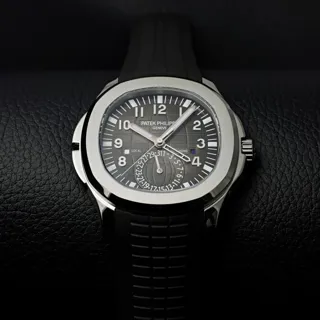 Patek Philippe Aquanaut 5164A-001 40.8mm Stainless steel Black