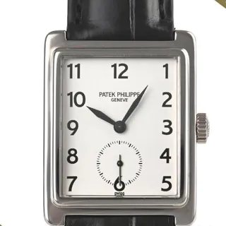 Patek Philippe Gondolo 5010G-001 29mm White gold Silver