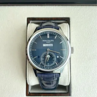 Patek Philippe Perpetual Calendar 5236P-001 41.5mm Platinum Blue