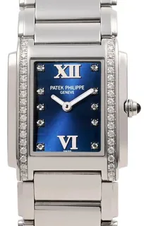 Patek Philippe Twenty~4 4910/10A-012 25mm Stainless steel Blue