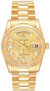 Rolex Day-Date 36 118238-0200 36mm Yellow gold Champagne