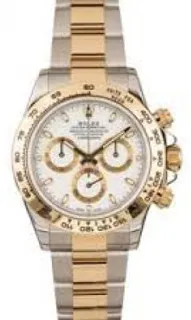 Rolex Daytona 116503 40mm Steel$yellow gold White