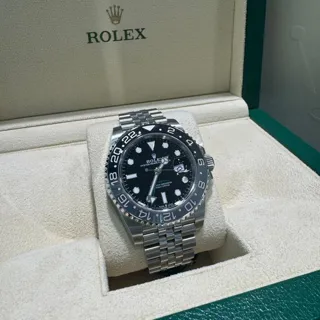 Rolex GMT-Master II 126710GRNR 40mm Steel Black