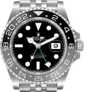 Rolex GMT-Master II 126710GRNR 40mm Stainless steel Black