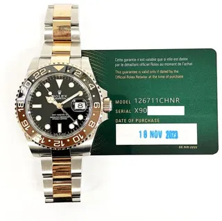 Rolex GMT-Master II 126711CHNR 40mm Steel Black