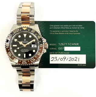 Rolex GMT-Master II 126711CHNR 40mm Steel Black